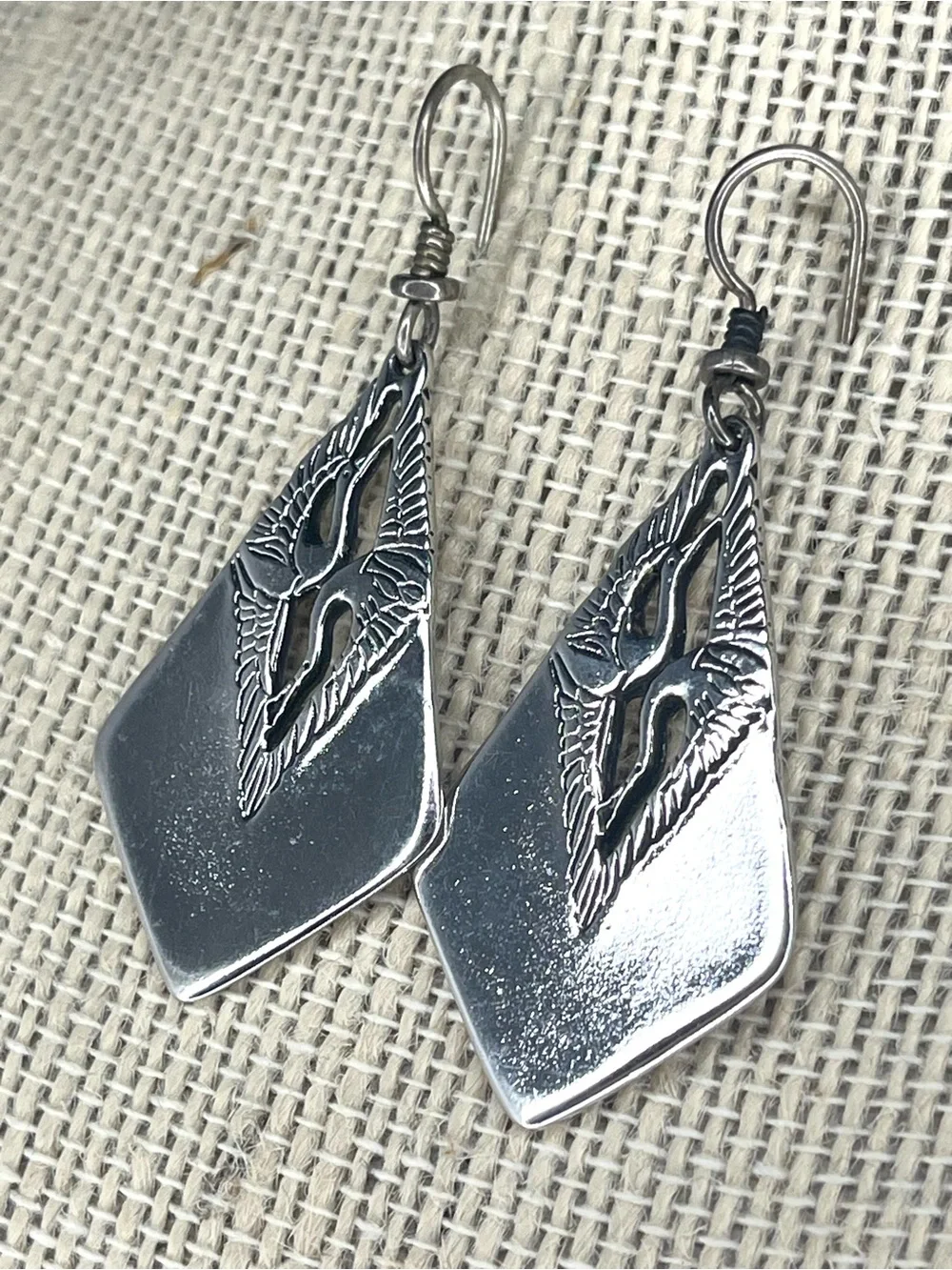 Laurel Burch elegant silver